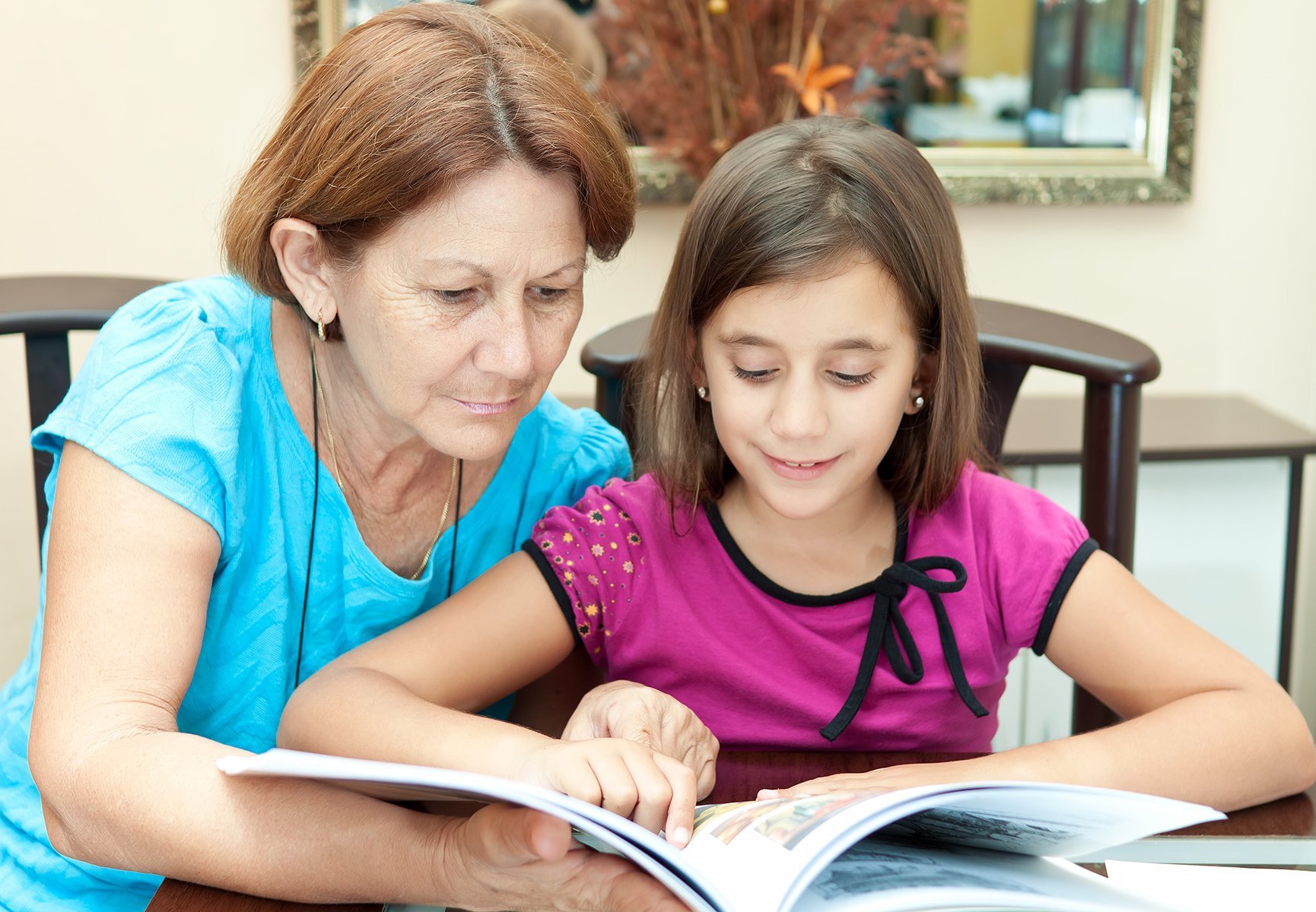 bigstock Hispanic grandmother and grand 26567711