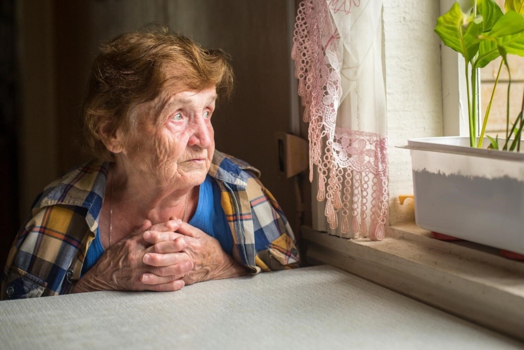 Photo of elderly woman worried that Medicaid Estate Recovery would take her house